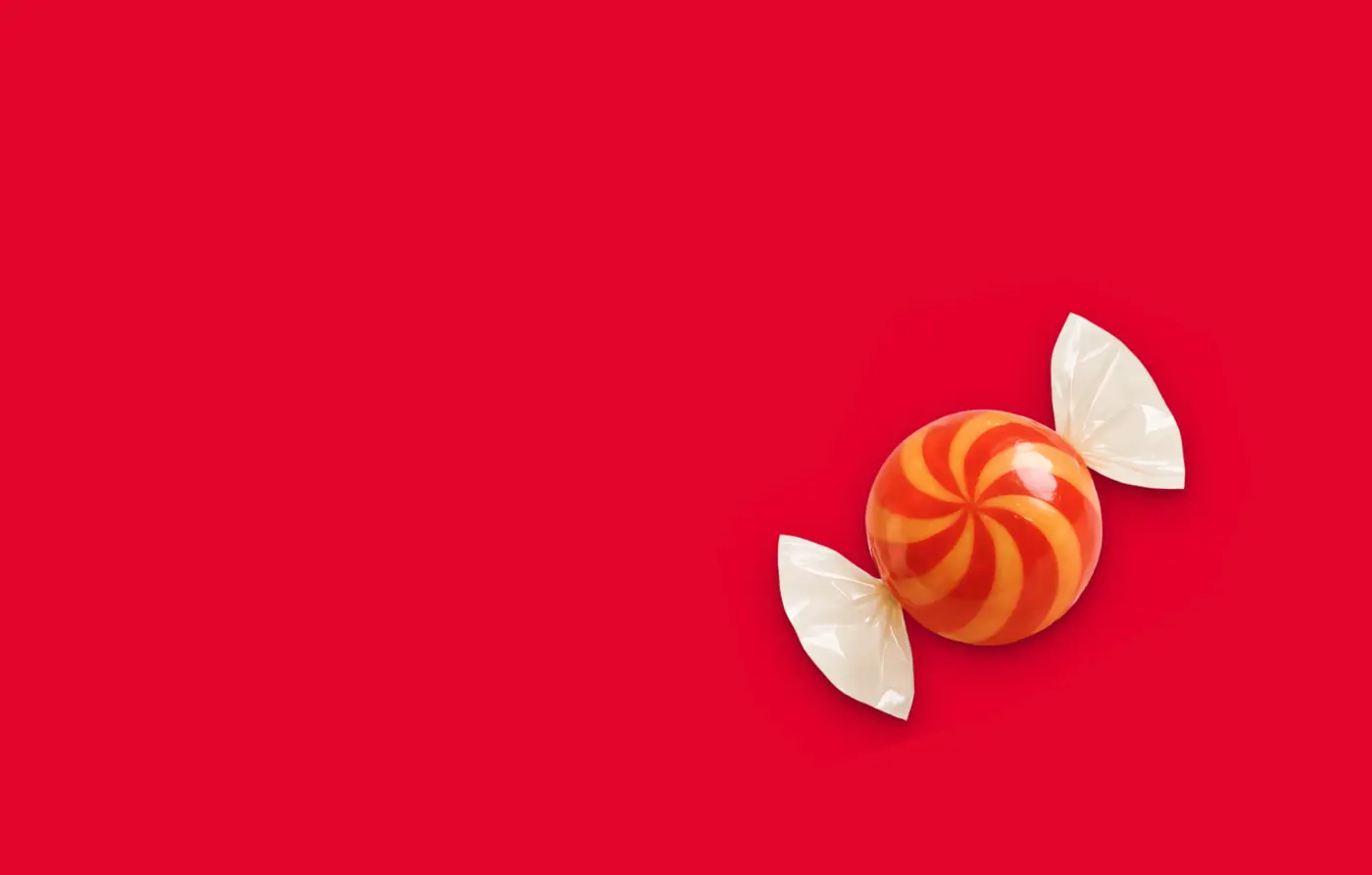SME Marketing Suite Blog Image - Red Background with red and orange sweet